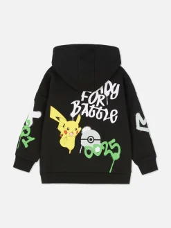 Sweat à Capuche Graphique Pokémon à Coordonner|Primark New