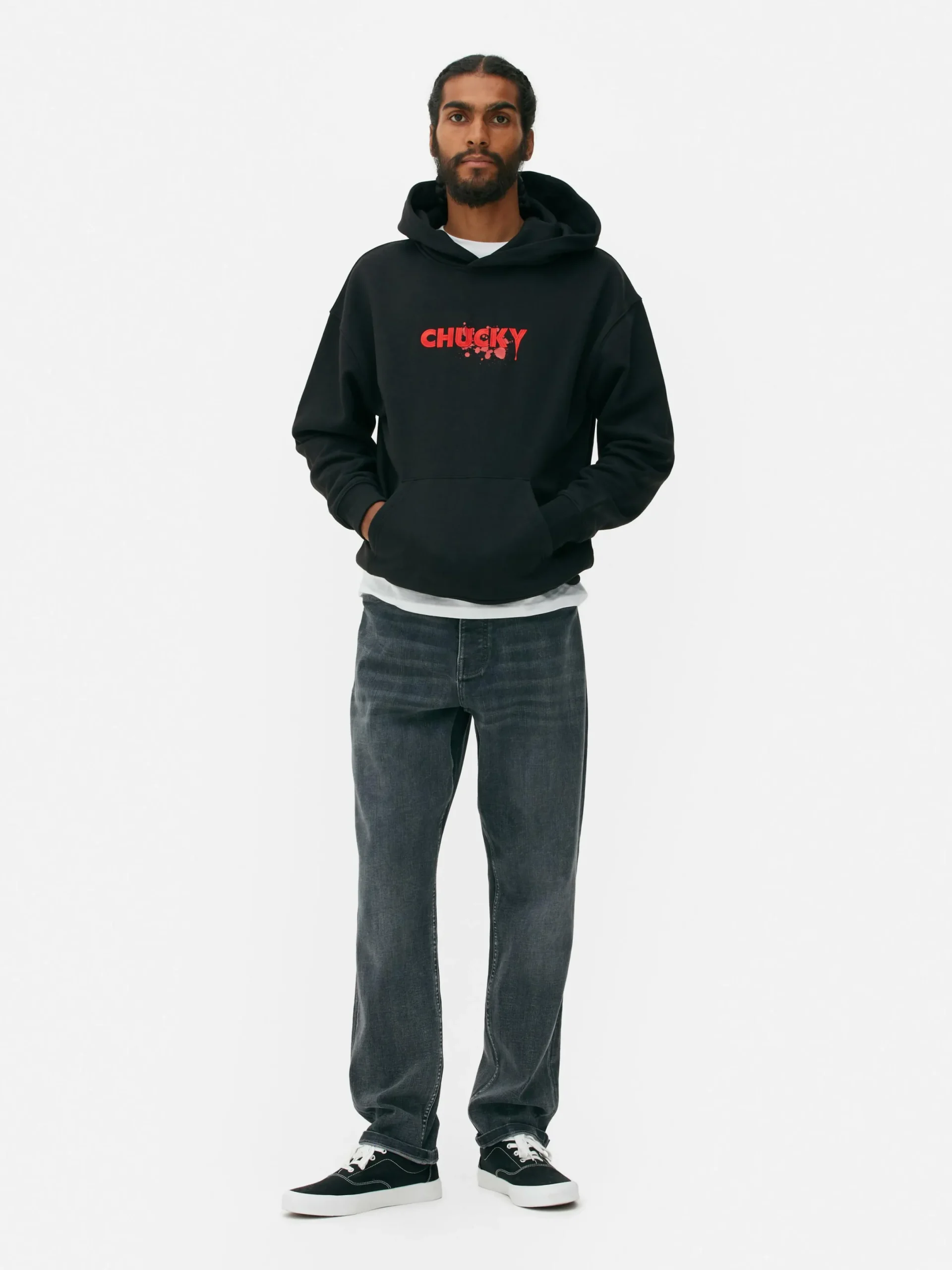 Sweat à Capuche Graphique Chucky|Primark Discount