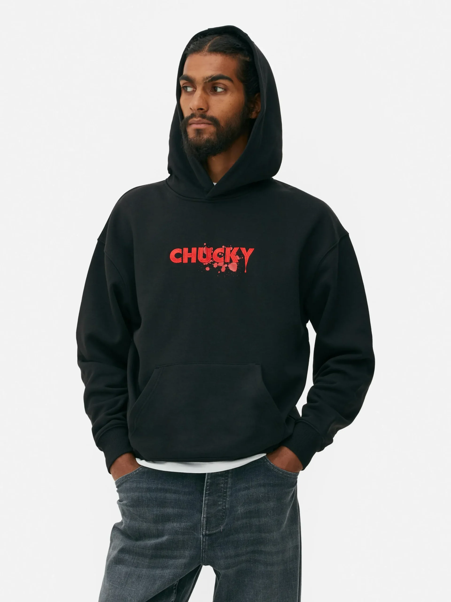 Sweat à Capuche Graphique Chucky|Primark Discount