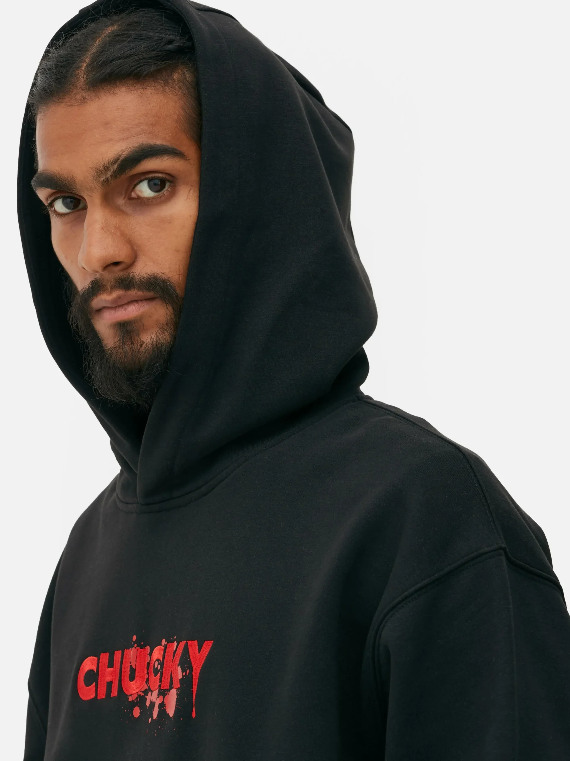 Sweat à Capuche Graphique Chucky|Primark Discount