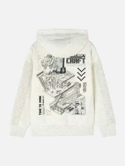 Sweat à Capuche Minecraft Creeper|Primark New