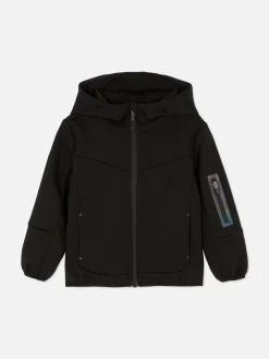 Sweat Zippé Contrecollé à Capuche à Coordonner|Primark