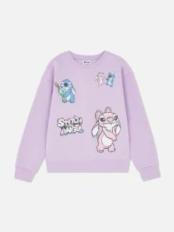 Sweat-shirt à Col Ras-du-cou Disney Stitch & Angel|Primark Sale