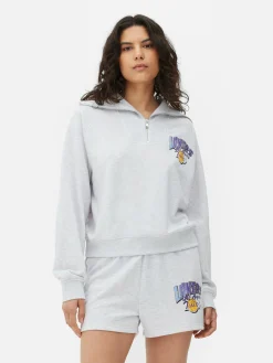 Sweat-shirt à Col Zippé NBA Los Angeles Lakers à Coordonner|Primark New