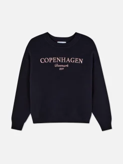 Sweat-shirt à Message Sur Le Devant|Primark Online