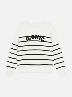 Sweat-shirt à Message Sur Le Devant|Primark Online