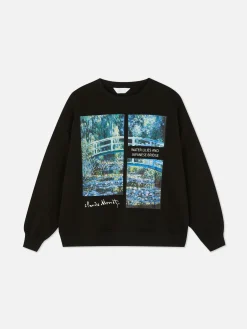 Sweat-shirt Claude Monet Le Bassin Aux Nymphéas|Primark Outlet
