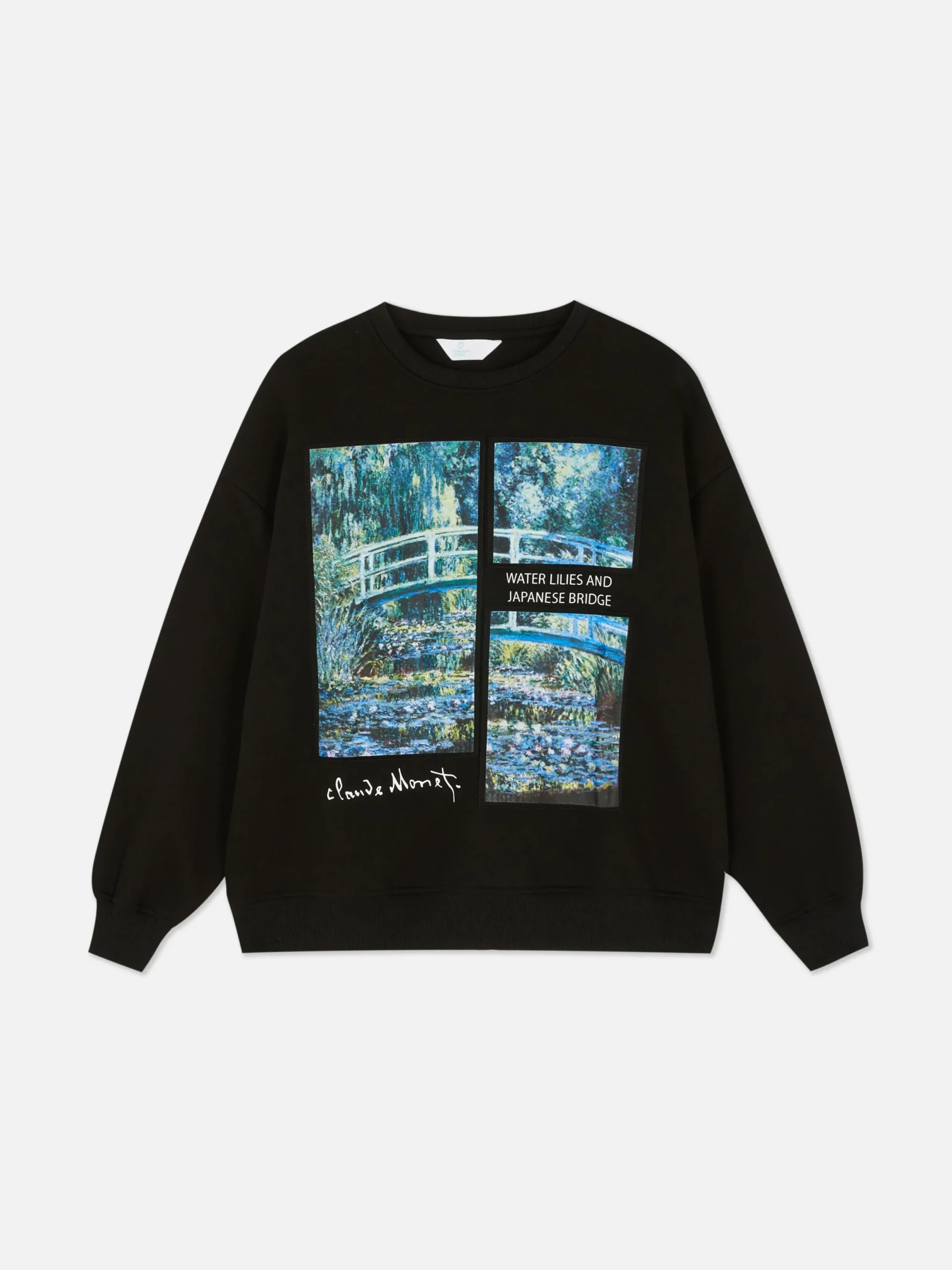 Sweat-shirt Claude Monet Le Bassin Aux Nymphéas|Primark Outlet