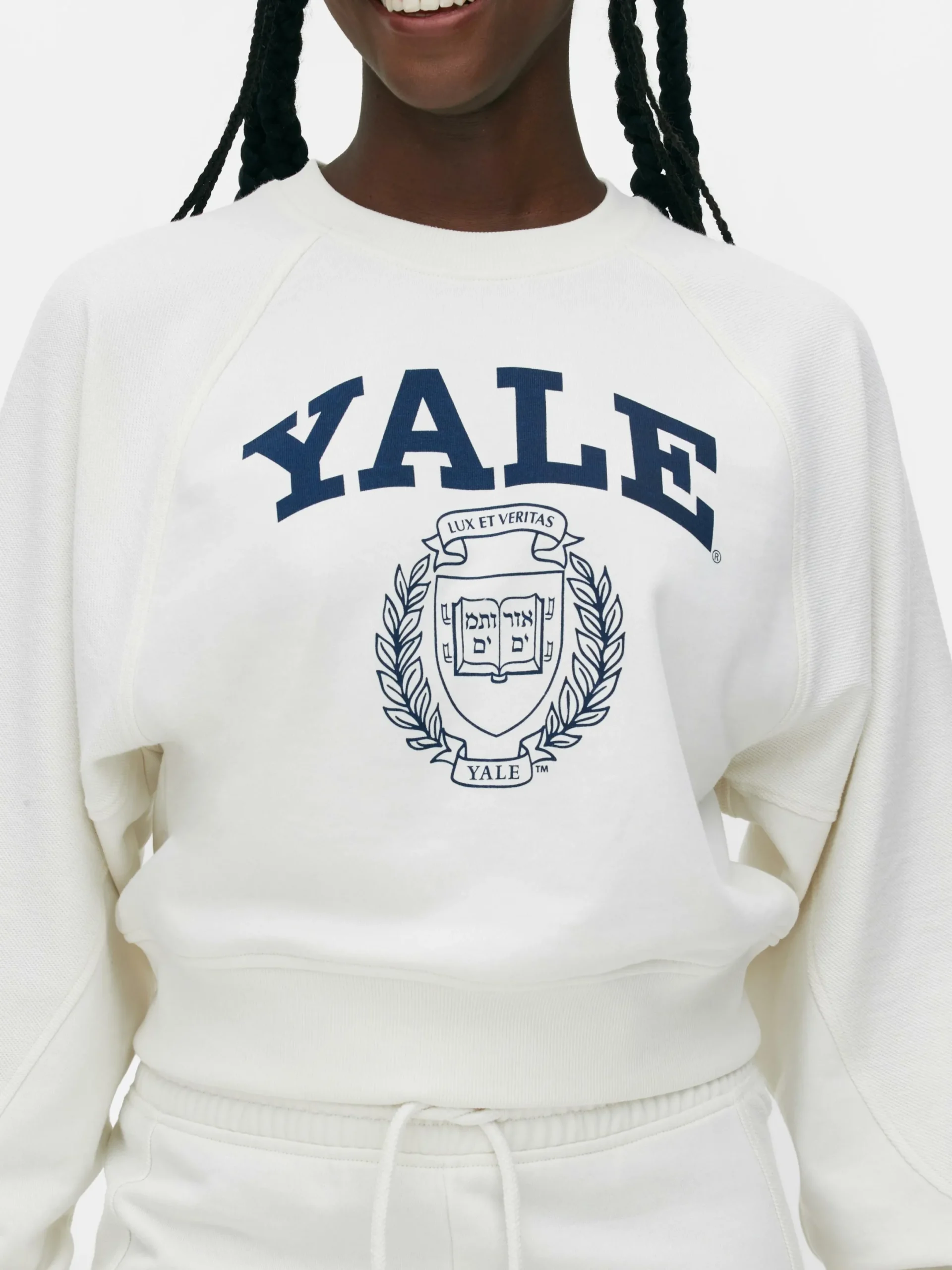 Sweat-shirt Coupe Droite Graphique à Coordonner Yale|Primark Sale