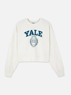 Sweat-shirt Coupe Droite Graphique à Coordonner Yale|Primark Sale