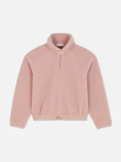 Sweat-shirt Demi-zippé En Molleton|Primark Online