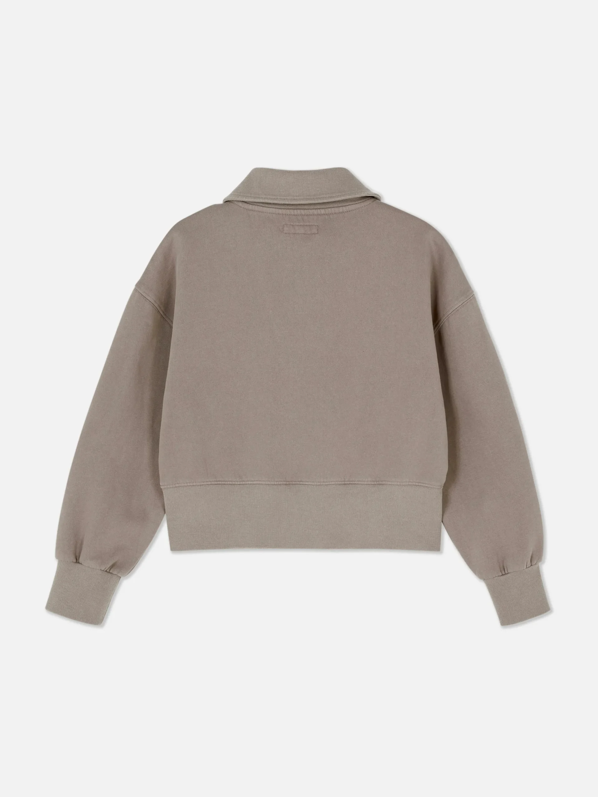 Sweat-shirt Délavé à L'acide à Col Cheminée|Primark Discount