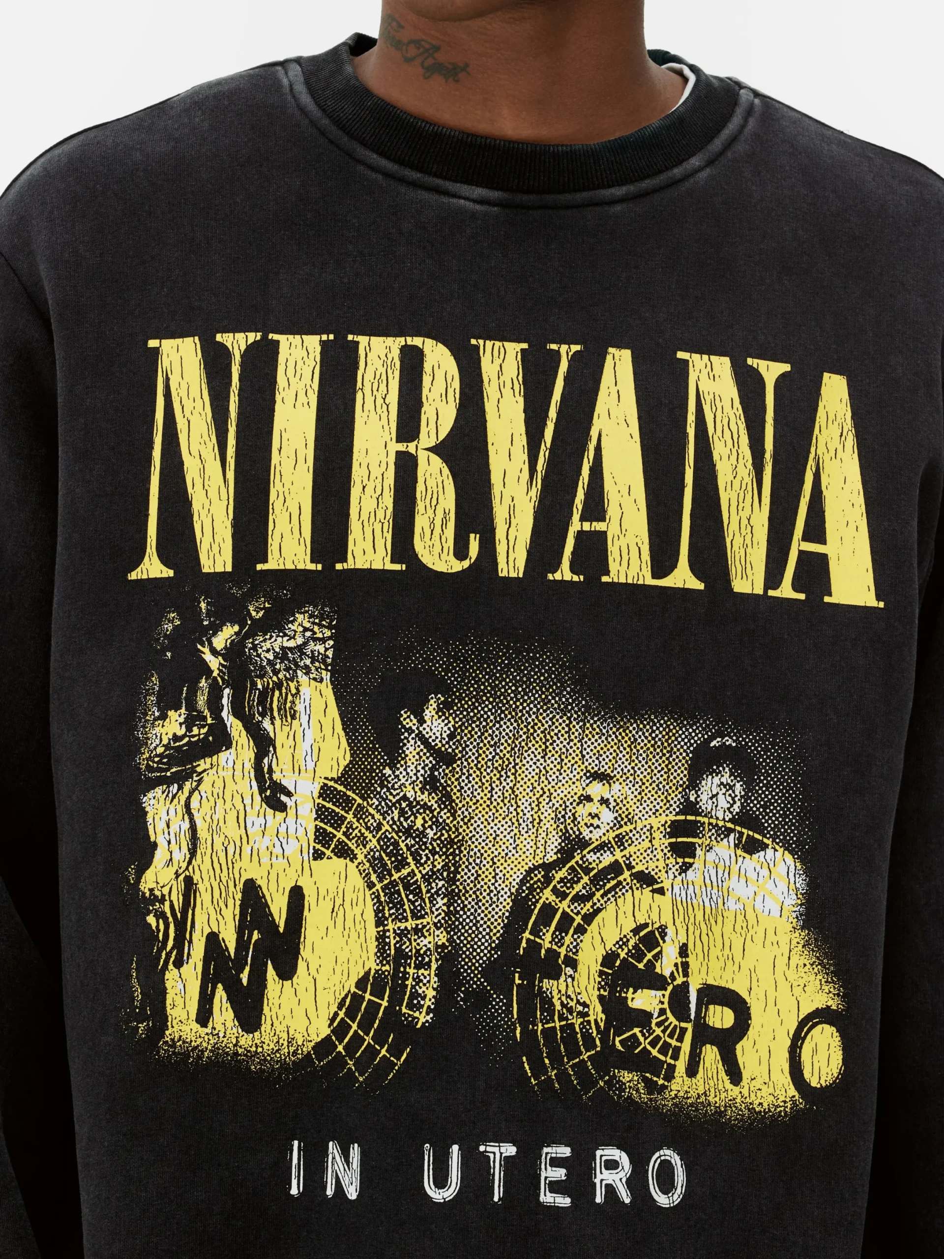 Sweat-shirt Délavé Nirvana|Primark