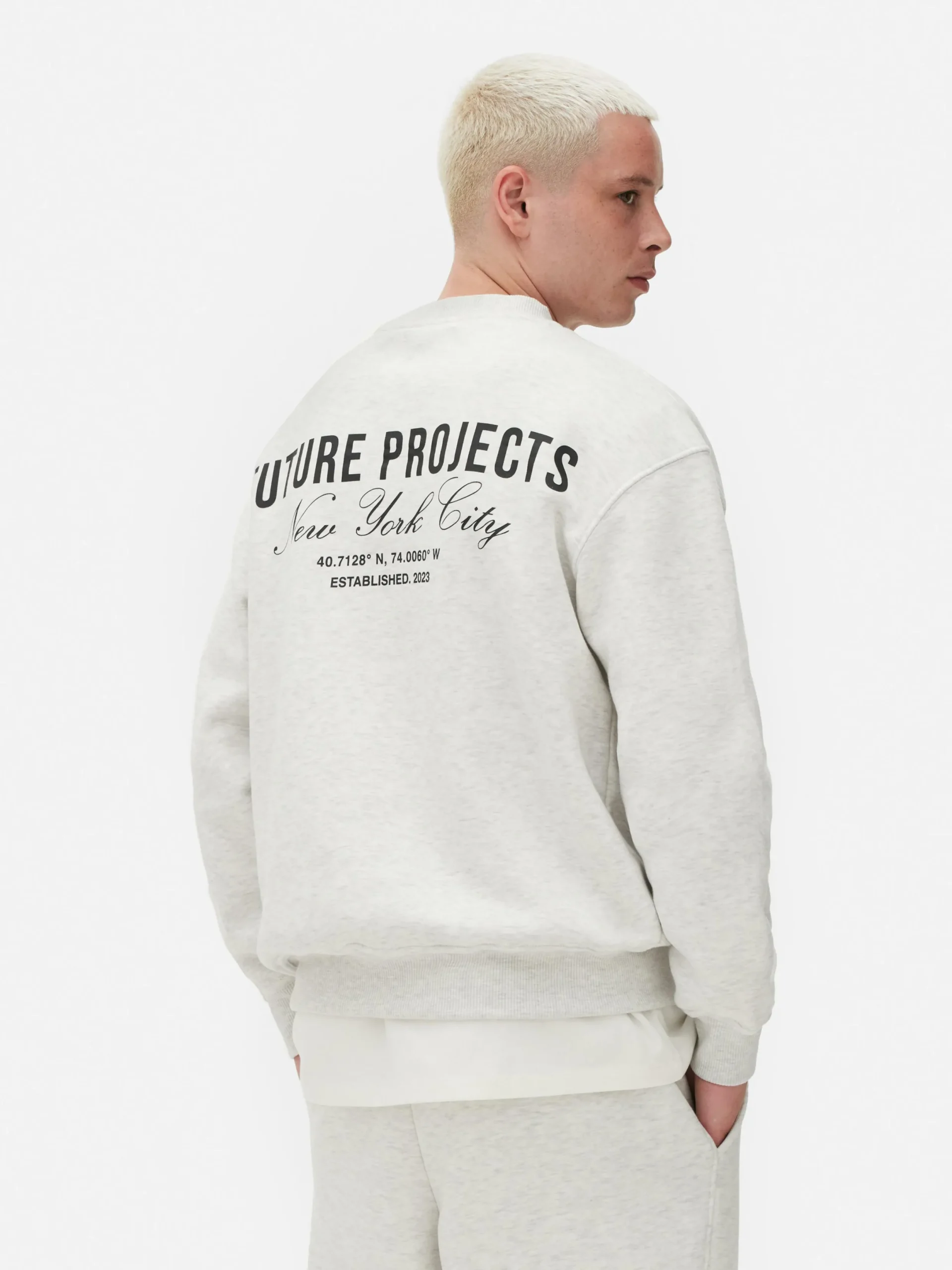 Sweat-shirt Future Projects New York City|Primark Outlet
