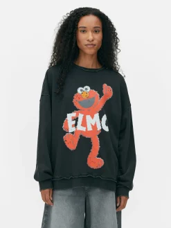 Sweat-shirt Oversize Graphique Sesame Street|Primark Outlet