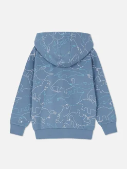 Sweat-shirt Zippé à Capuche Graphique à Coordonner|Primark Hot