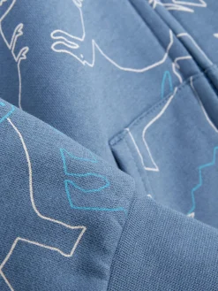 Sweat-shirt Zippé à Capuche Graphique à Coordonner|Primark Hot