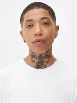 T-shirt à Col Ras-du-cou Coupe Regular|Primark Outlet