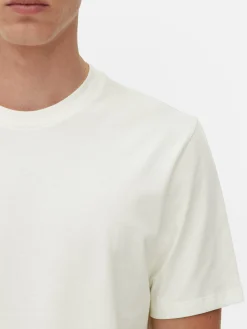 T-shirt à Col Ras-du-cou Coupe Regular|Primark Discount