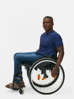 T-shirt à Col Ras-du-cou Et Motif Arbres Japonais|Primark New