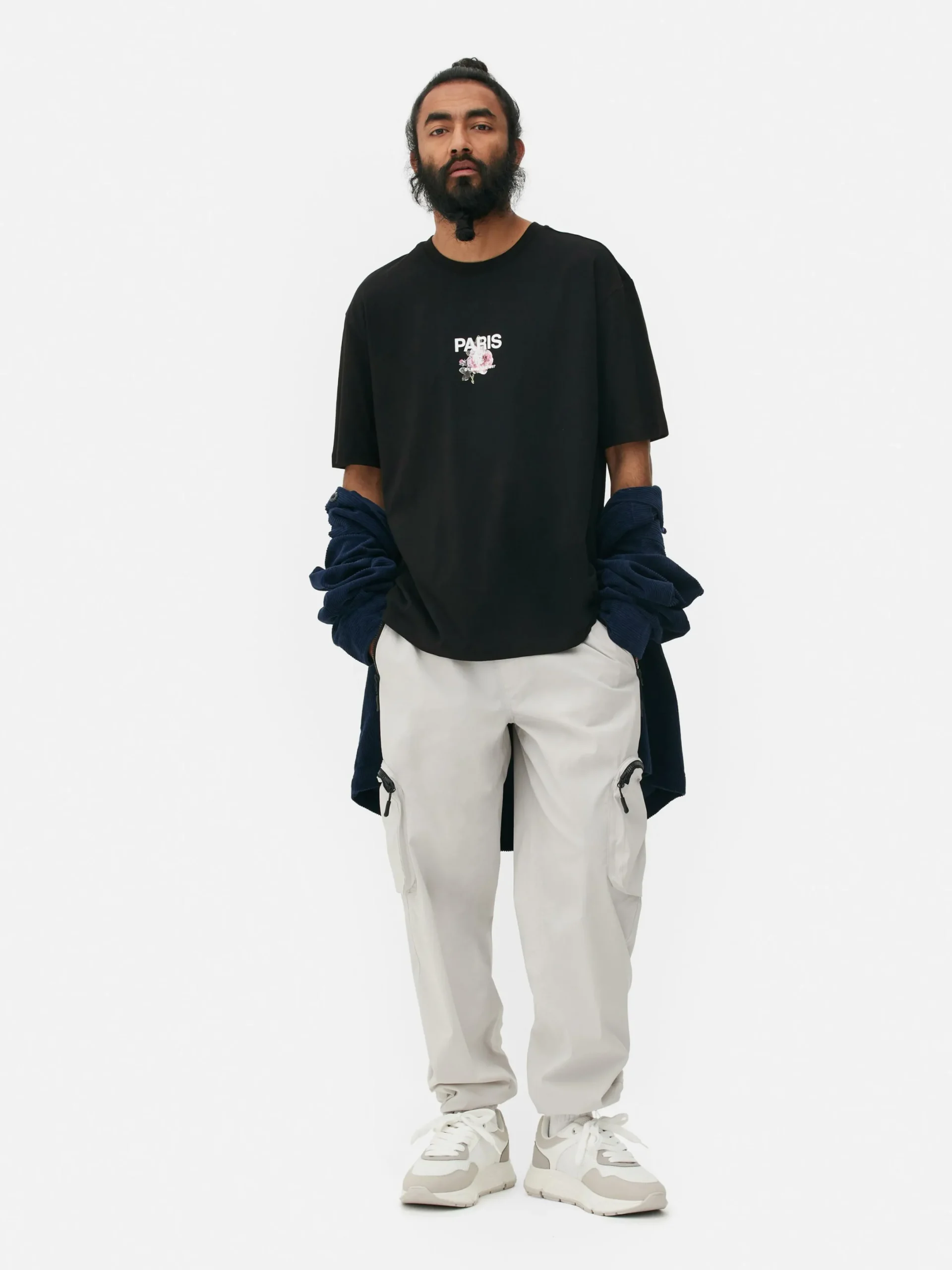 T-shirt à Imprimé Floral Paris|Primark Sale