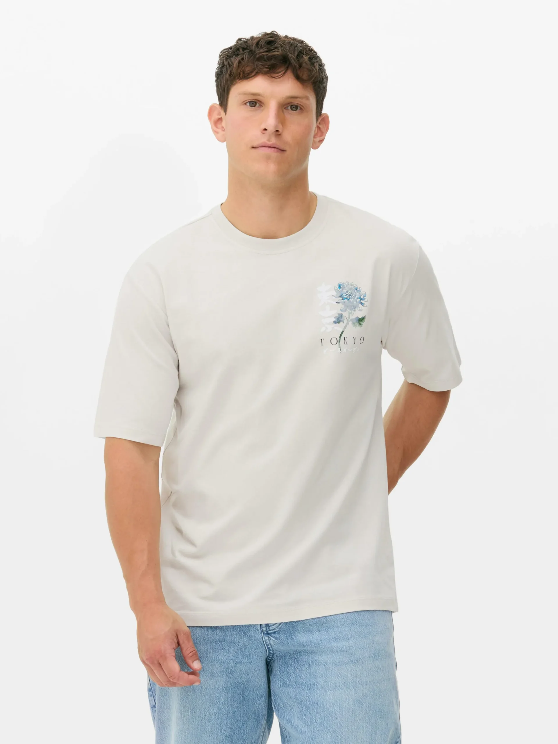 T-shirt à Imprimé Floral Tokyo|Primark Best