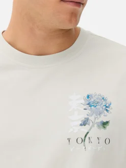 T-shirt à Imprimé Floral Tokyo|Primark Best