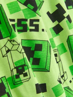 T-shirt à Imprimé Minecraft Creeper|Primark Best