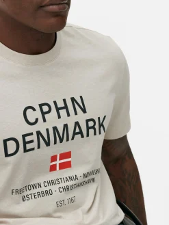 T-shirt à Manches Courtes Copenhague|Primark Online