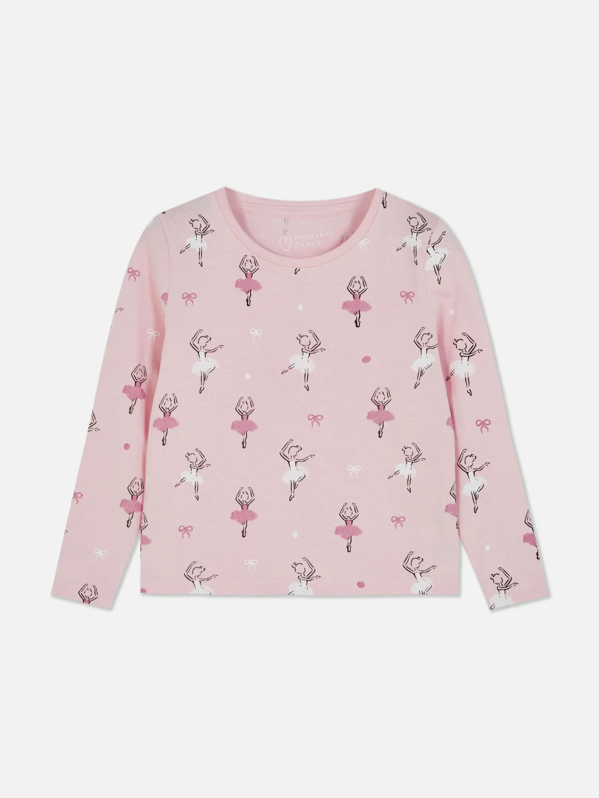 T-shirt à Manches Longues Et Motif Ballet|Primark
