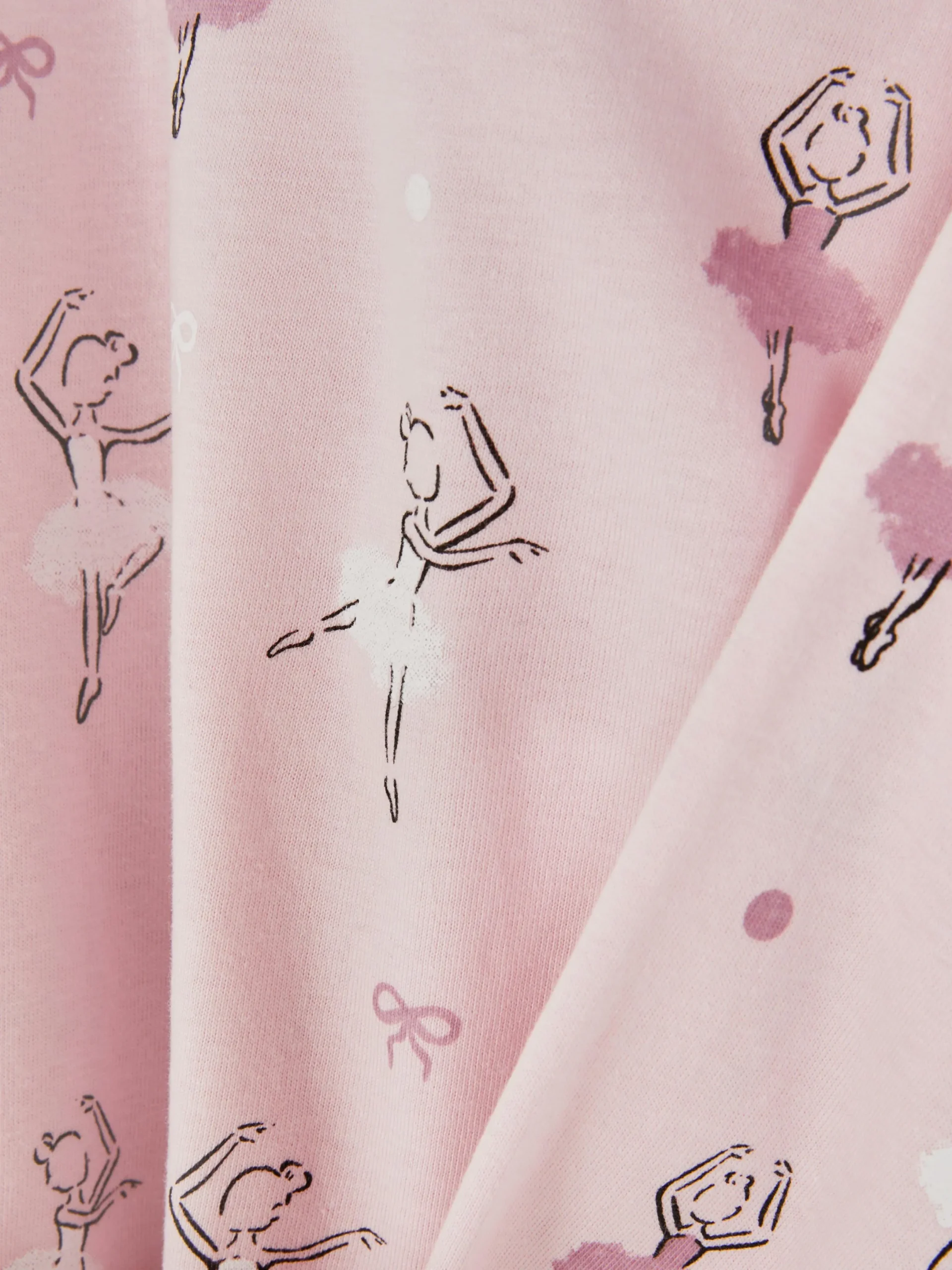 T-shirt à Manches Longues Et Motif Ballet|Primark