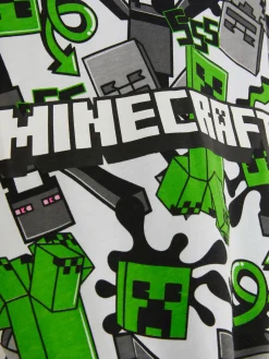 T-shirt à Motif Minecraft Creeper|Primark Discount