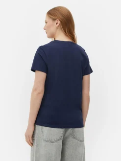 T-shirt à Motif Style Manga Disney Lilo & Stitch|Primark Clearance