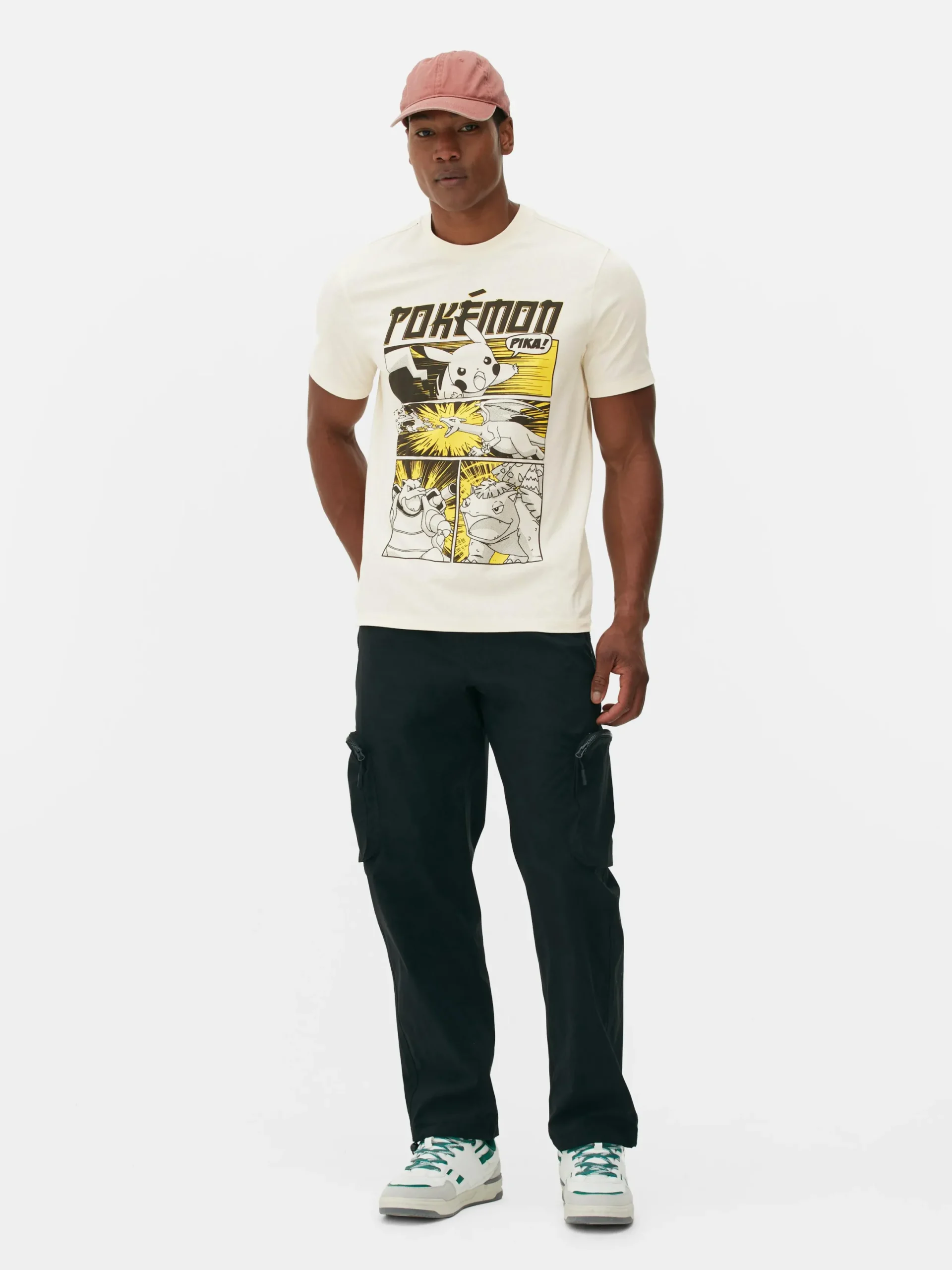 T-shirt à Motifs Style Bande Dessinée Pokémon|Primark Online