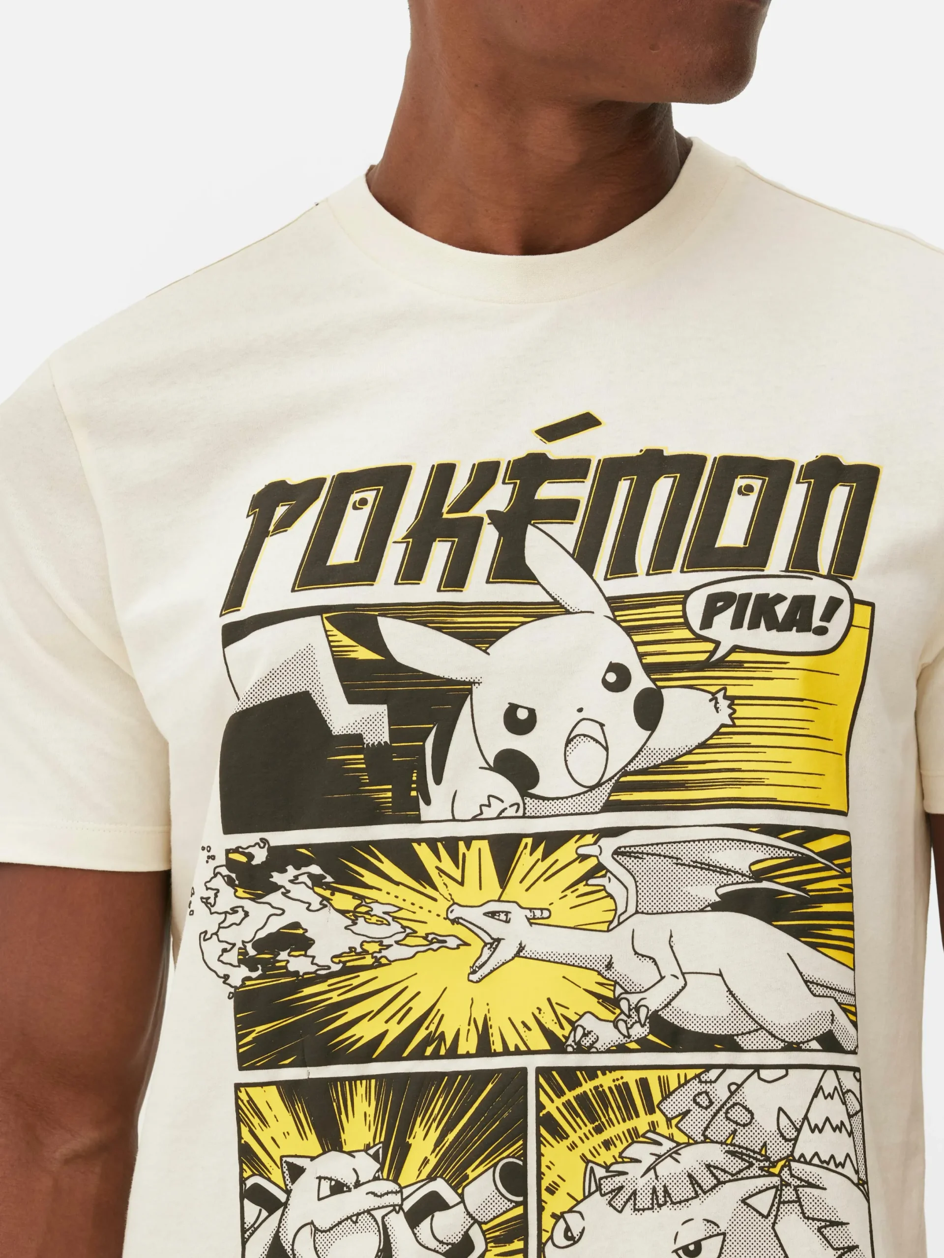T-shirt à Motifs Style Bande Dessinée Pokémon|Primark Online