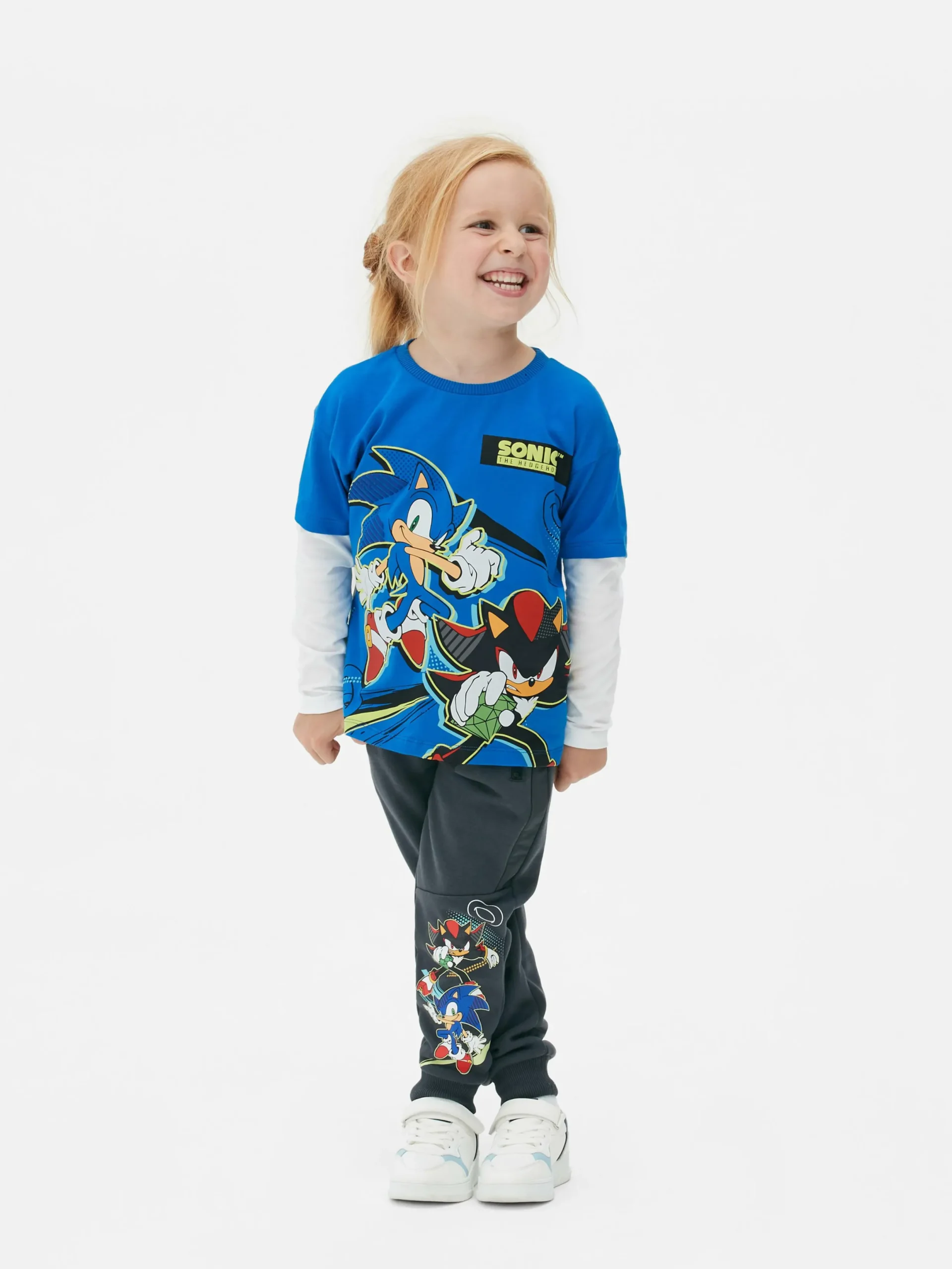 T-shirt Bicolore Sonic Le Hérisson|Primark New