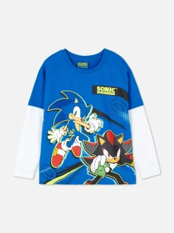 T-shirt Bicolore Sonic Le Hérisson|Primark New