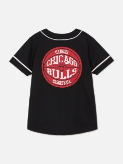 T-shirt Boutonné NBA Chicago Bulls|Primark Discount