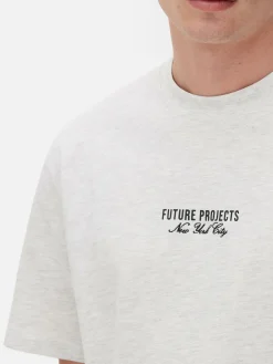 T-shirt Brodé Future Projects|Primark Discount