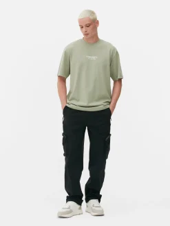 T-shirt Brodé Future Projects|Primark Hot