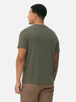 T-shirt Chiné Coupe Regular|Primark Clearance