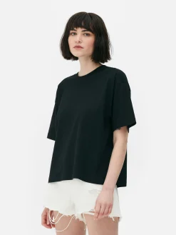 T-shirt Coupe Droite|Primark Clearance
