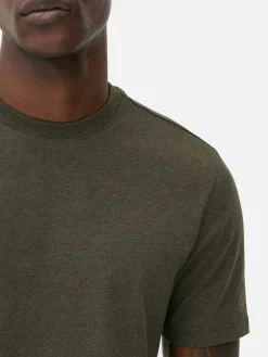 T-shirt Coupe Slim à Manches Courtes|Primark Sale