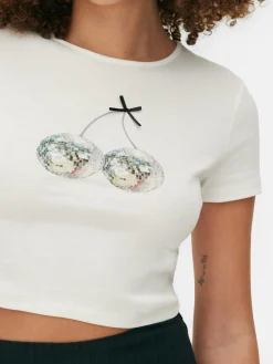 T-shirt Court Graphique|Primark Discount