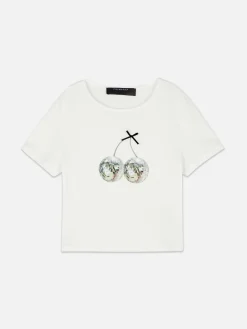 T-shirt Court Graphique|Primark Discount