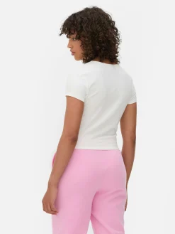 T-shirt Court Graphique Hello Kitty|Primark Clearance