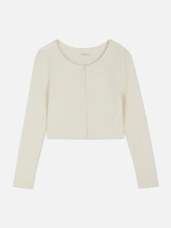 T-shirt Côtelé Boutonné|Primark Sale