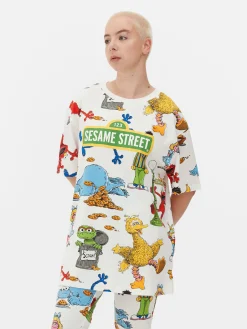 T-shirt De Nuit Graphique 1, Rue Sésame|Primark Best