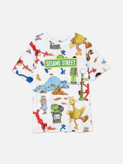 T-shirt De Nuit Graphique 1, Rue Sésame|Primark Best