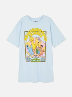 T-shirt De Nuit Long Oversize 1, Rue Sésame|Primark Best